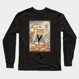 Zen Meowster Long Sleeve T-Shirt